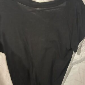 LOFT Black Short Sleeve Tee